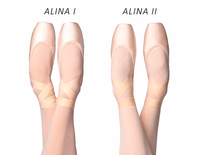 ALINA II  P90 - Zapatilla de Punta con Escote U para Dedos Largos — foto 4