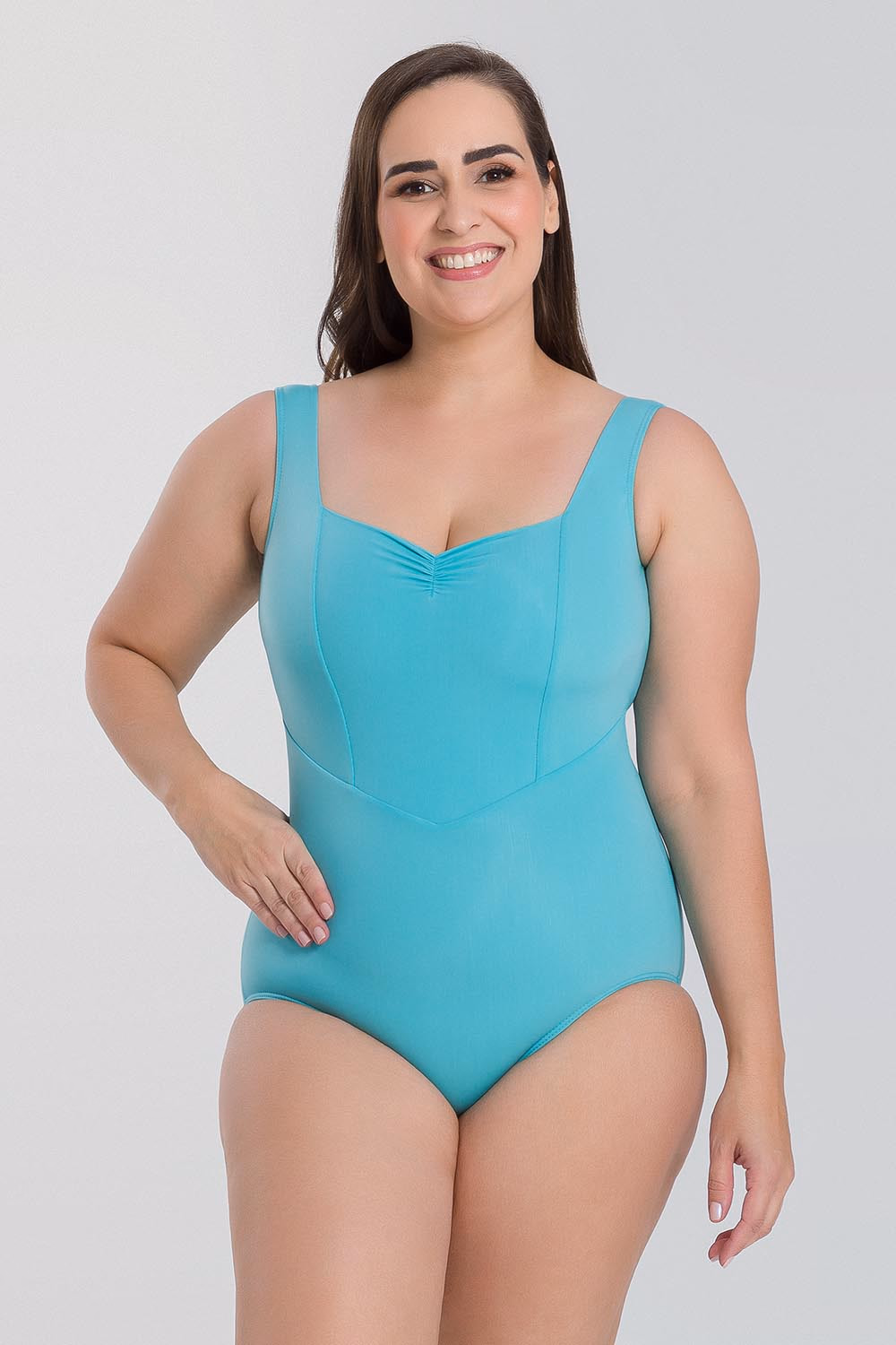 Leotardo Femenino Adulto - Tallas Curvilíneas - BY91CV