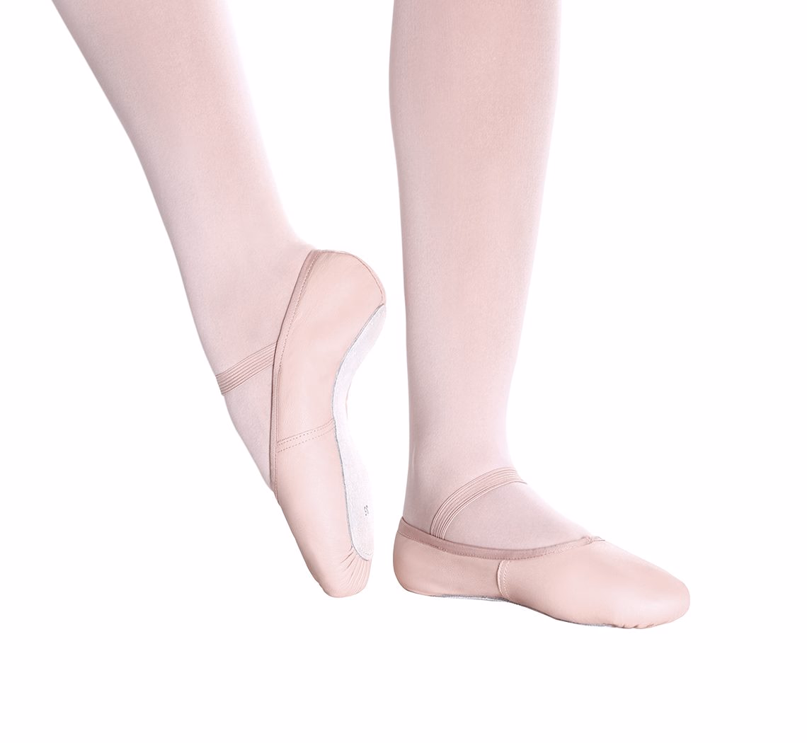 Zapatilla Media Punta Adulto e Infantil - Cuero - F5