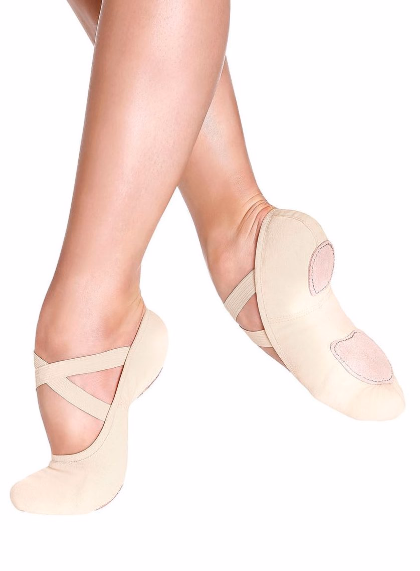 Zapatilla Media Punta Profesional Adulto e Infantil - Lona Elástica - SD16