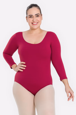 Leotardo Femenino Adulto - Tallas Curvilíneas - SD2540 — foto 3