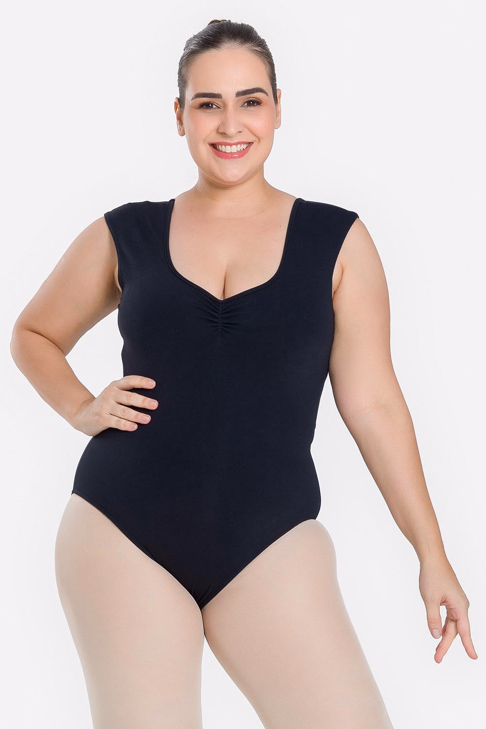 Leotardo Femenino Adulto - Tallas Curvilíneas - SD2541