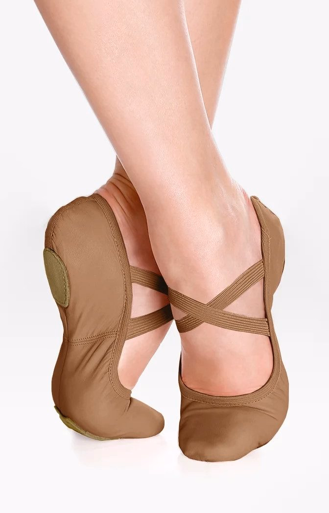 Zapatilla Media Punta Infantil - Cuero - SD60 S — foto 4