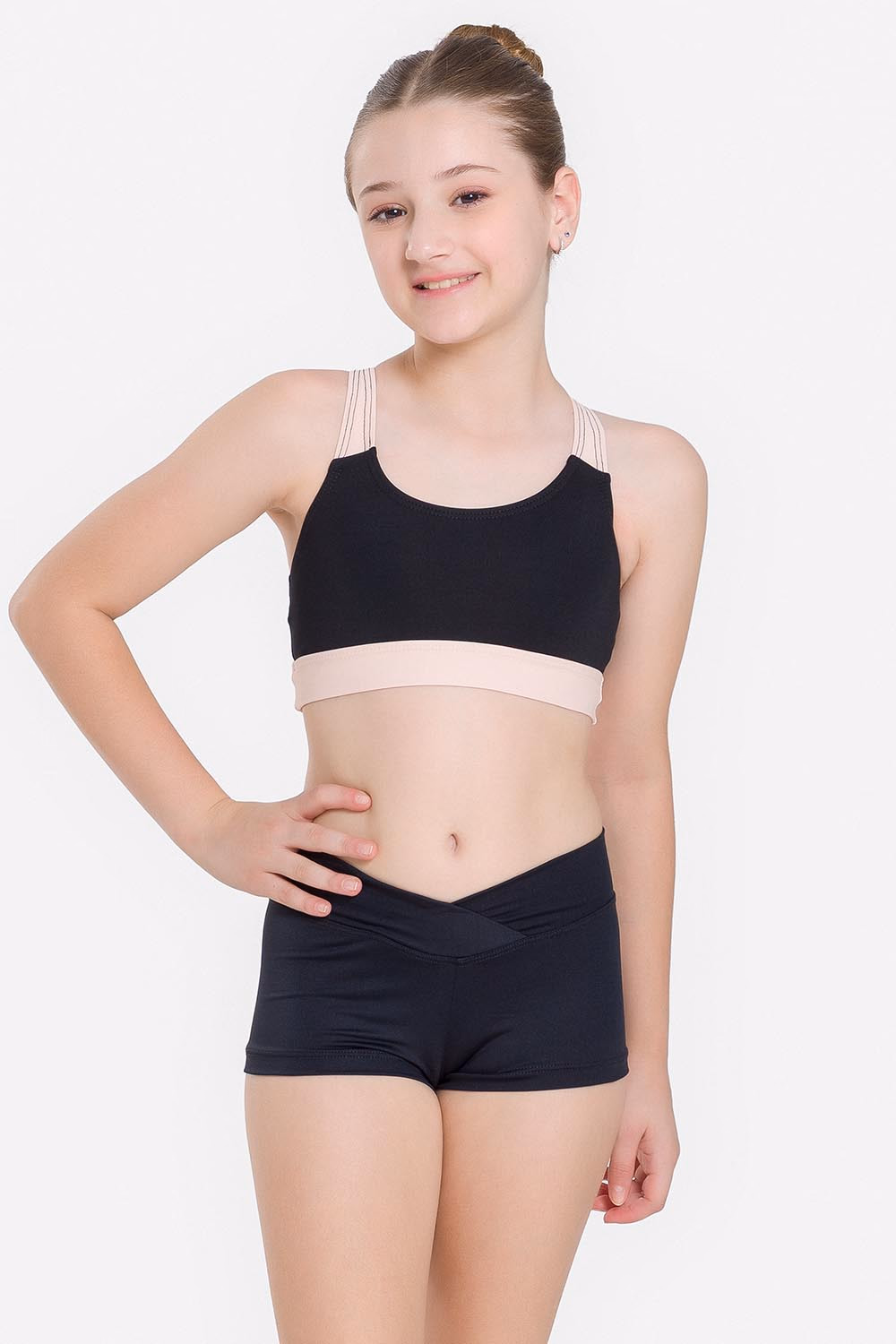 Pantalones Cortos Femeninos Infantiles - SL81