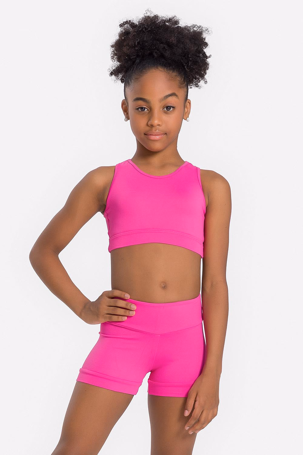 Pantalones Cortos Femeninos Infantiles - SL225